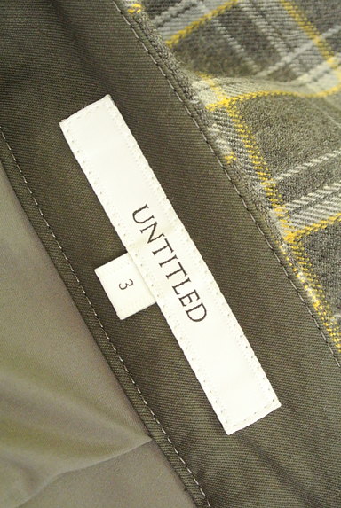 UNTITLED（アンタイトル）の古着「チェック柄ウールワイドパンツ（パンツ）」大画像６へ