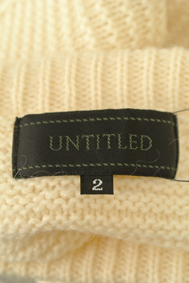UNTITLED（アンタイトル）の古着「ケーブルニット（セーター）」大画像６へ