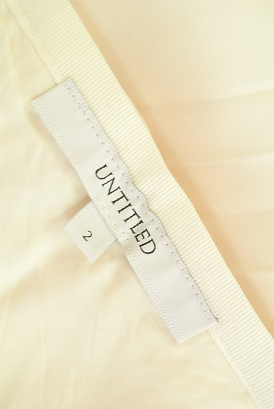 UNTITLED（アンタイトル）の古着「サテンプリーツスカート（スカート）」大画像６へ