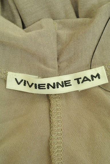 VIVIENNE TAM（ヴィヴィアンタム）の古着「深Vネックドレープカットソー（カットソー・プルオーバー）」大画像６へ