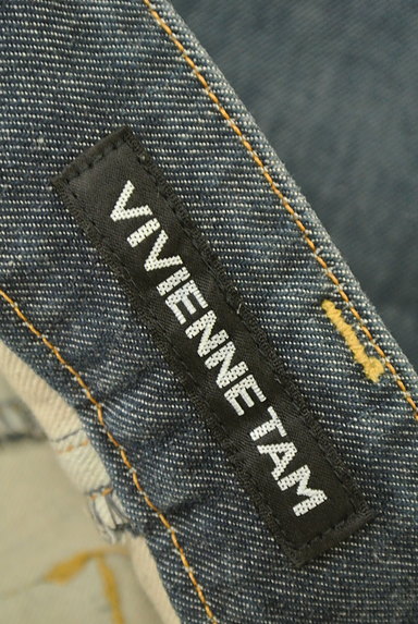 VIVIENNE TAM（ヴィヴィアンタム）の古着「刺繍入りサブリナデニム（デニムパンツ）」大画像６へ