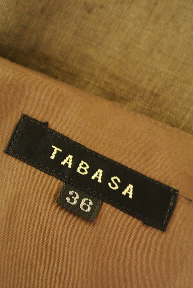 TABASA（タバサ）の古着「花柄リネンマキシフレアスカート（ロングスカート・マキシスカート）」大画像６へ