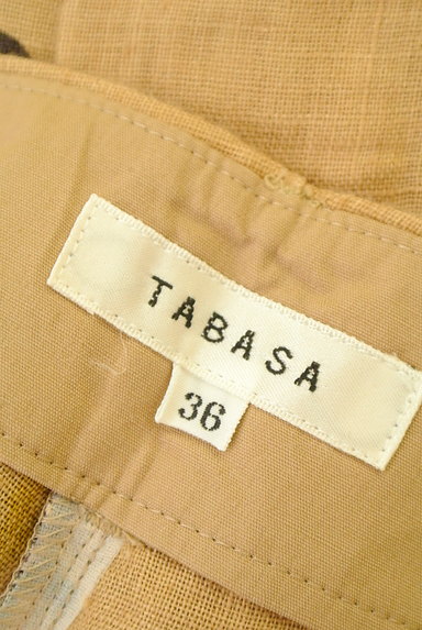 TABASA（タバサ）の古着「花柄リネンワイドパンツ（パンツ）」大画像６へ