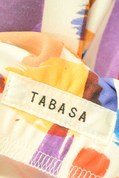 TABASA（タバサ）の古着「カラフルストレートパンツ（パンツ）」大画像６へ