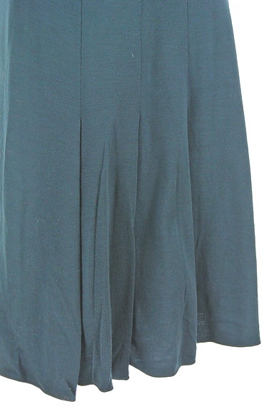 UNTITLED（アンタイトル）の古着「ミディ丈タックフレアウールスカート（スカート）」大画像４へ