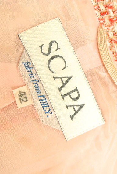 SCAPA（スキャパ）の古着「ラメツイードジャケット（ジャケット）」大画像６へ