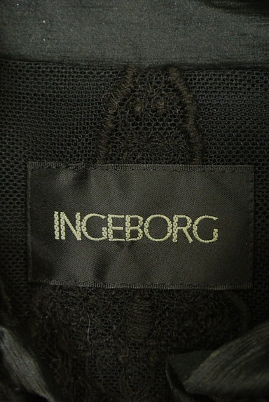 INGEBORG（インゲボルグ）の古着「花モチーフ付きハイネックジャケット（ジャケット）」大画像６へ