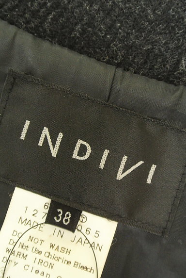 INDIVI（インディヴィ）の古着「Ａラインウールコート（コート）」大画像６へ