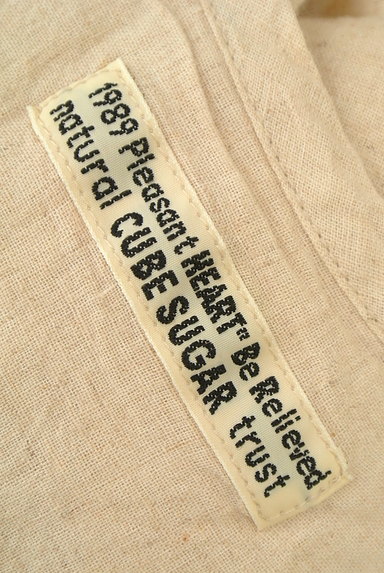CUBE SUGAR（キューブシュガー）の古着「裾レースＡラインワンピース（ワンピース・チュニック）」大画像６へ