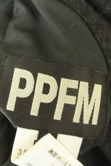 PPFM（ピーピーエフエム）の古着「ネイビー×グレーリバーシブルコート（コート）」大画像６へ