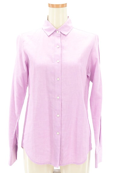UNTITLED（アンタイトル）の古着「桜色カジュアルシャツ（カジュアルシャツ）」大画像１へ