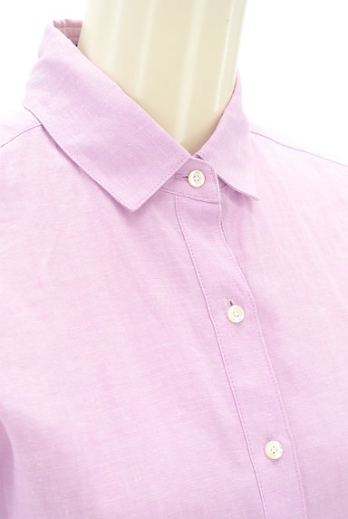 UNTITLED（アンタイトル）の古着「桜色カジュアルシャツ（カジュアルシャツ）」大画像４へ