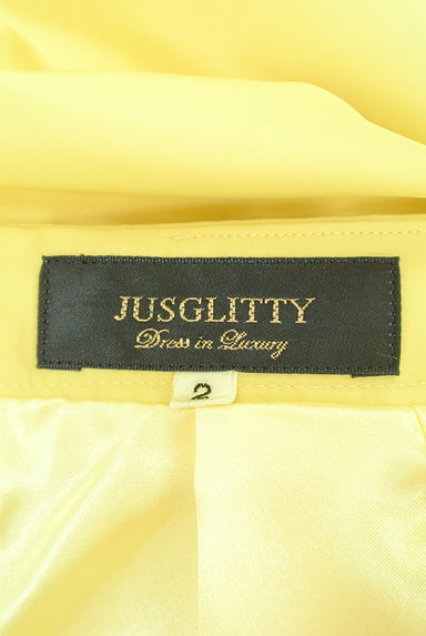 JUSGLITTY（ジャスグリッティー）の古着「ミモレ丈カラーフレアスカート（スカート）」大画像６へ