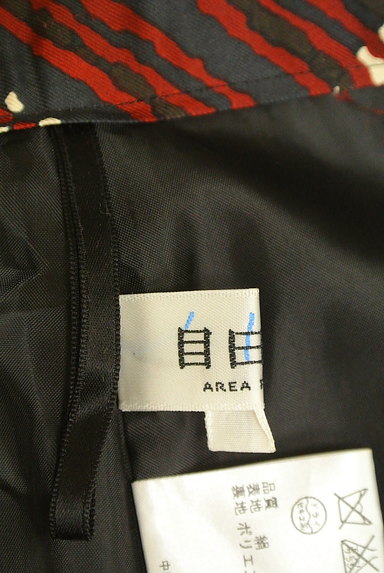 AREA FREE（自由区）の古着「チェック柄タックミモレスカート（スカート）」大画像６へ