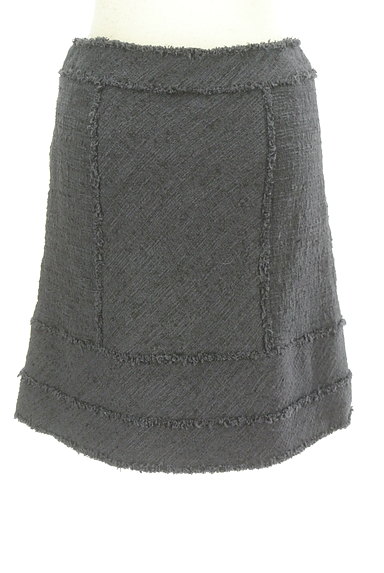PROPORTION BODY DRESSING（プロポーションボディ ドレッシング）の古着「フリンジデザイン台形スカート（スカート）」大画像２へ