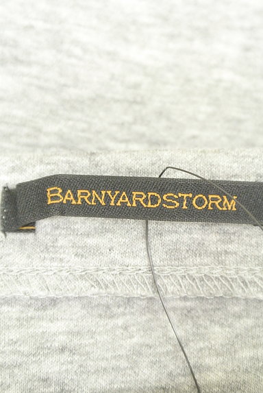 BARNYARDSTORM（バンヤードストーム）の古着「スウェット切替ボトルネックニット（ニット）」大画像６へ