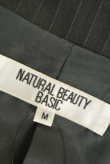 NATURAL BEAUTY BASIC（ナチュラルビューティベーシック）の古着「ピンストライプテーラードジャケット（ジャケット）」大画像６へ