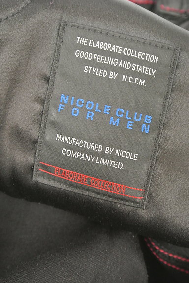 NICOLE CLUB FOR MEN（ニコルクラブフォーメン）の古着「スウェット風カジュアルパンツ（パンツ）」大画像６へ