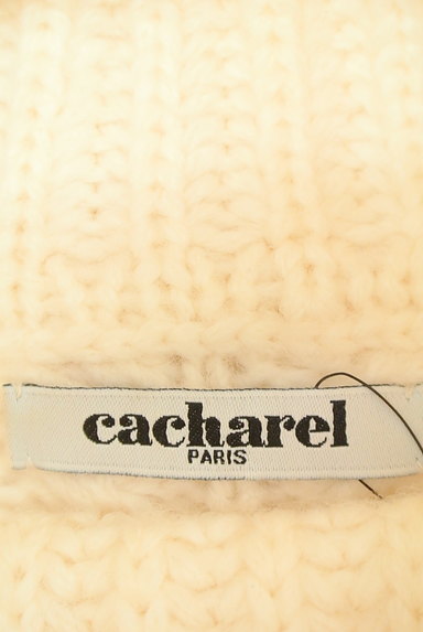 Cacharel（キャシャレル）の古着「タートルネックケーブル編みニット（ニット）」大画像６へ