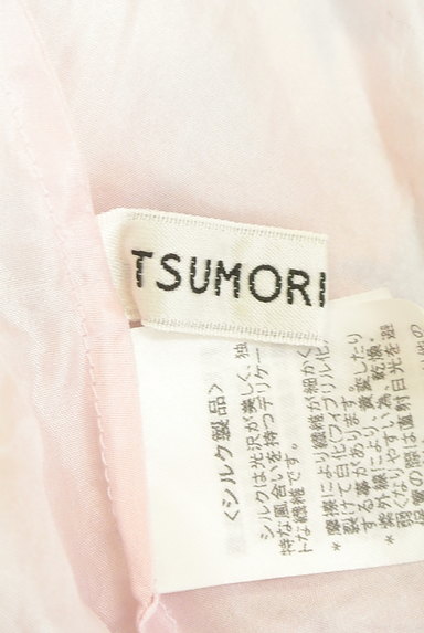 TSUMORI CHISATO（ツモリチサト）の古着「ニット×シフォン切替キャミワンピ（キャミワンピース）」大画像６へ