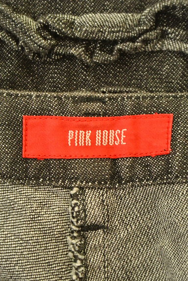 PINK HOUSE（ピンクハウス）の古着「バックフリルロングデニムスカート（ロングスカート・マキシスカート）」大画像６へ
