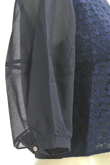 UNTITLED（アンタイトル）の古着「シアー袖刺繍カットソー（カットソー・プルオーバー）」大画像５へ