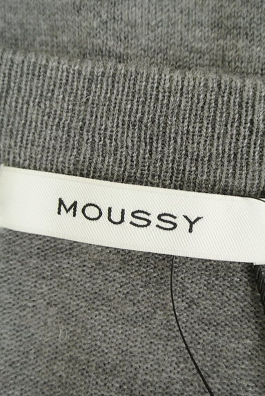 MOUSSY（マウジー）の古着「シンプルロングニットワンピース（ワンピース・チュニック）」大画像６へ