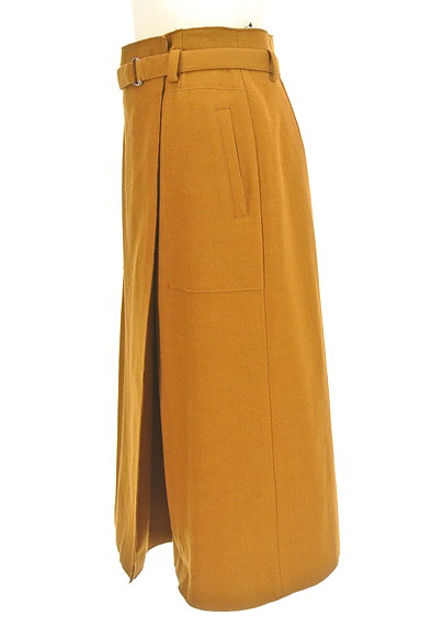 NOLLEY'S sophi（ノーリーズソフィ）の古着「ラップデザインタイトスカート（ロングスカート・マキシスカート）」大画像３へ