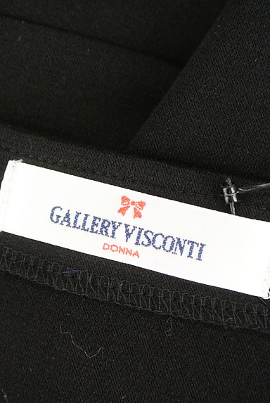 GALLERY VISCONTI（ギャラリービスコンティ）の古着「七分袖リボンペプラムカットソー（カットソー・プルオーバー）」大画像６へ