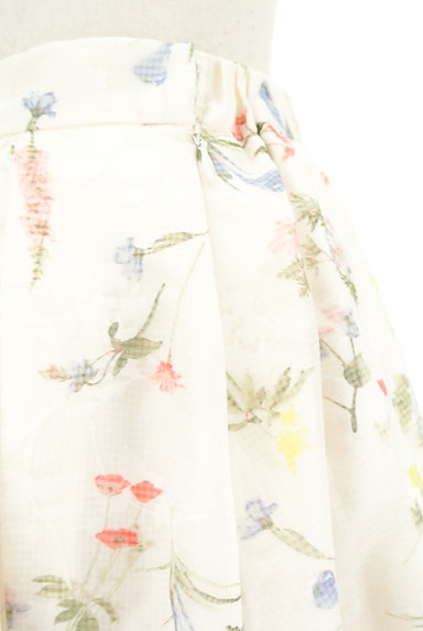 WILLSELECTION（ウィルセレクション）の古着「花柄オーガンジーフレアスカート（スカート）」大画像４へ