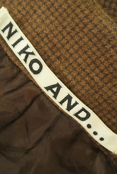 niko and...（ニコ アンド）の古着「チェック柄ワイドパンツ（パンツ）」大画像６へ