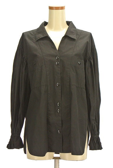 SLY（スライ）の古着「バルーン袖オープンカラーシャツ（カジュアルシャツ）」大画像１へ