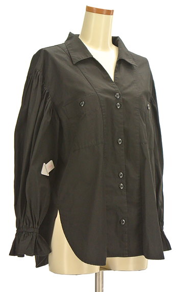 SLY（スライ）の古着「バルーン袖オープンカラーシャツ（カジュアルシャツ）」大画像４へ