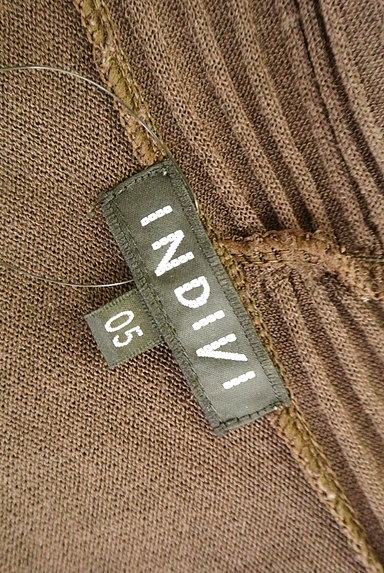 INDIVI（インディヴィ）の古着「ロールアップイレギュラーヘムカーデ（カーディガン・ボレロ）」大画像６へ