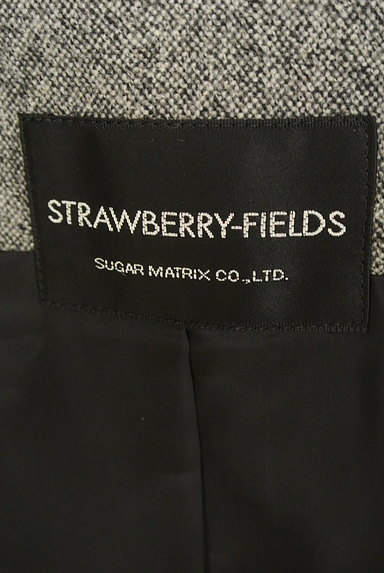 STRAWBERRY-FIELDS（ストロベリーフィールズ）の古着「ウエストリボンノーカラージャケット（ジャケット）」大画像６へ