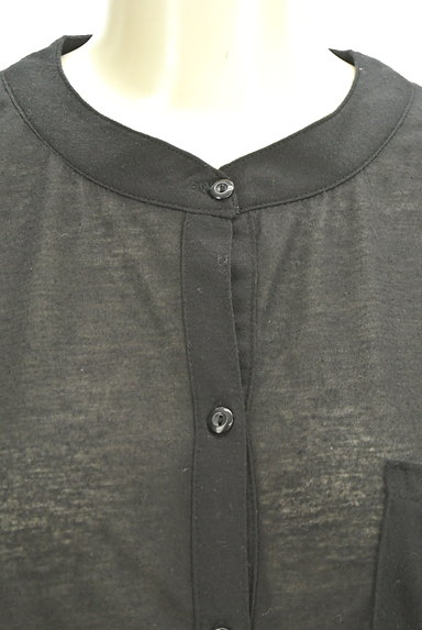 AZUL by moussy（アズールバイマウジー）の古着「ロールアップ五分袖シャツ（カジュアルシャツ）」大画像５へ