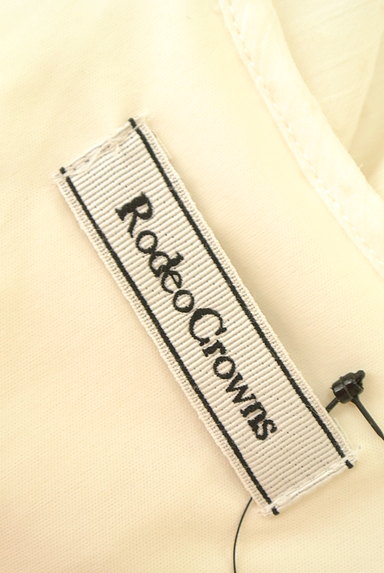 RODEO CROWNS（ロデオクラウン）の古着「フロッキードット柄シフォンブラウス（カットソー・プルオーバー）」大画像６へ