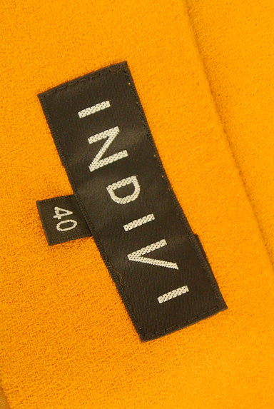 INDIVI（インディヴィ）の古着「ダブルボタンウールタックショートパンツ（ショートパンツ・ハーフパンツ）」大画像６へ