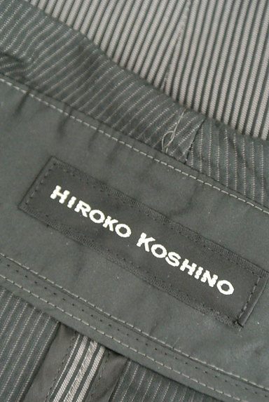 HIROKO KOSHINO（ヒロココシノ）の古着「ストライプ柄デザインジャケット（ジャケット）」大画像６へ