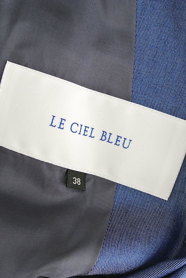 LE CIEL BLEU（ルシェルブルー）の古着「艶カラーテーラードジャケット（ジャケット）」大画像６へ
