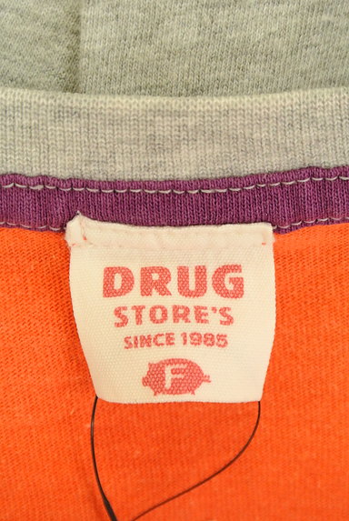 drug store's（ドラッグストアーズ）の古着「プリントラグランカットソー（カットソー・プルオーバー）」大画像６へ