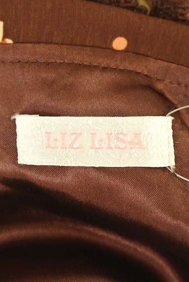 LIZ LISA（リズリサ）の古着「切替フレア総柄ミニワンピ（ワンピース・チュニック）」大画像６へ