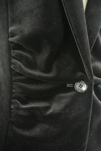 M-premier（エムプルミエ）の古着「ベロアテーラードジャケット（ジャケット）」大画像５へ