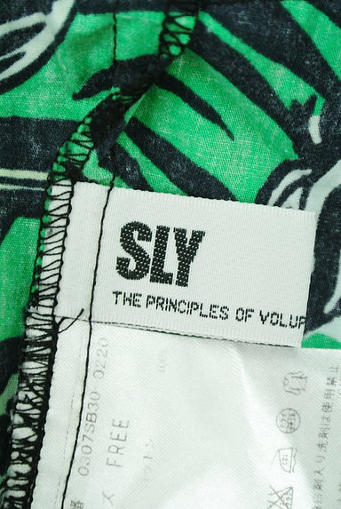SLY（スライ）の古着「ショートオープンカラーシャツ（カジュアルシャツ）」大画像６へ
