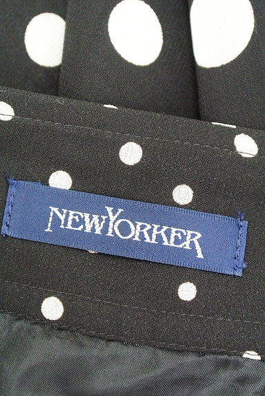 NEW YORKER（ニューヨーカー）の古着「ドット柄シフォンフレアスカート（スカート）」大画像６へ