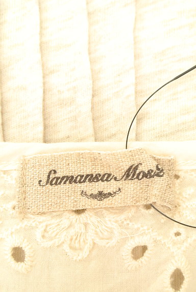 SM2（サマンサモスモス）の古着「カットワーク刺繍レースカットソー（キャミソール・タンクトップ）」大画像６へ