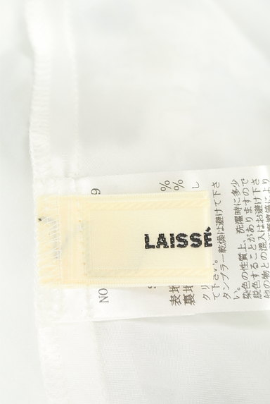 LAISSE PASSE（レッセパッセ）の古着「花柄×シアーチェックフレアスカート（スカート）」大画像６へ