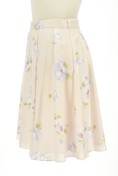LAISSE PASSE（レッセパッセ）の古着「花柄タックフレアスカート（スカート）」大画像３へ