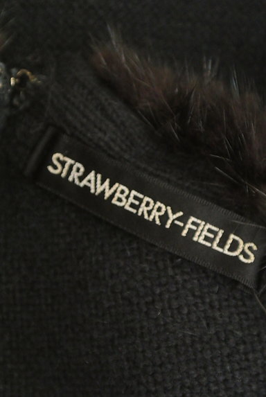 STRAWBERRY-FIELDS（ストロベリーフィールズ）の古着「襟ぐりファーニット（ニット）」大画像６へ