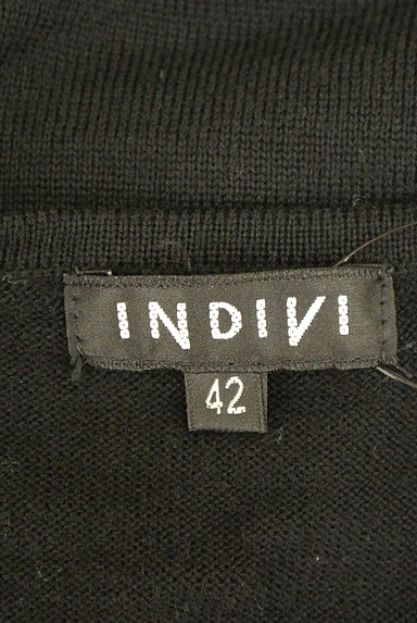 INDIVI（インディヴィ）の古着「ビーズ刺繍ニット（ニット）」大画像６へ